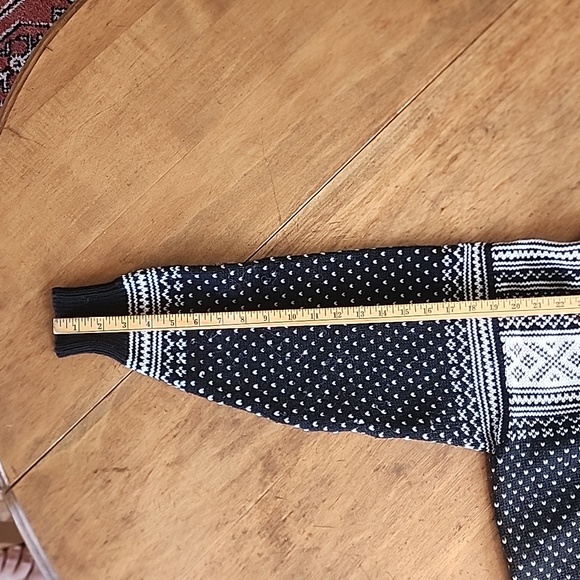 Vintage 90s wool Dale of Norway Scandinavian sweater 50 M L EUC - Picture 13 of 17